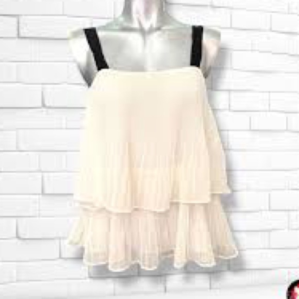 H&M | Layered Camisole with Black Straps
